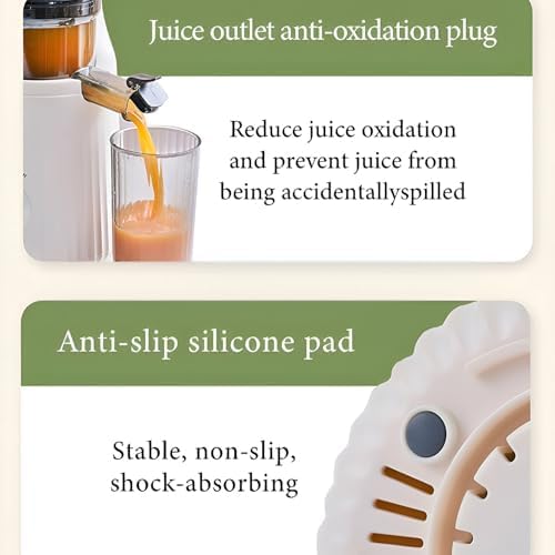 Extracteur de jus lent et compact pour maison et restauration