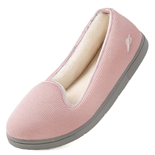Image of Wishcotton Lightweight Slippers for Women, Comfy House Shoes | Soft, Cozy, Breathable, Foldable Non-Slip Rubber Sole, Memory Foam, Machine Washable, Indoor Outdoor, Gifts for Women Mon