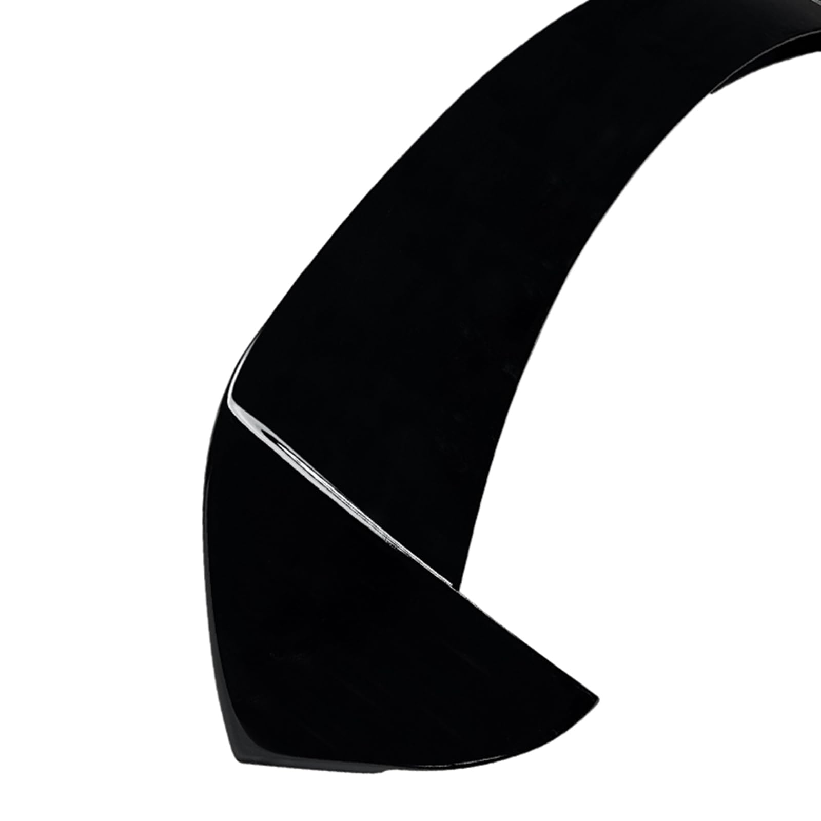 Alerón Spoiler Ala de Maletero Techo Trasero Divisor Lateral Trim Para SEAT Leon MK3 2013-2019 Negro