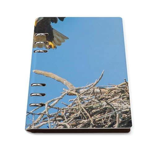 Carnet de notes A5 cuir rechargeable marron pour ne plus perdre vos idées