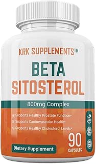 1 Bottle Beta Sitosterol 800mg Per Serving 90 Capsules Prostate Support