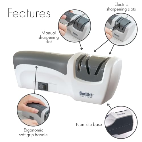 Smith's Sharpeners Essentials compact electric pour simplifier vos repas - 4