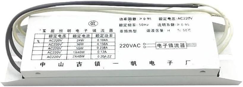 2G11 H Tube Electronic Ballasts Universal 24W 36W 40W 55W Fluorescent Lamp Rectifier AC220V 1 Output36-55W Universal