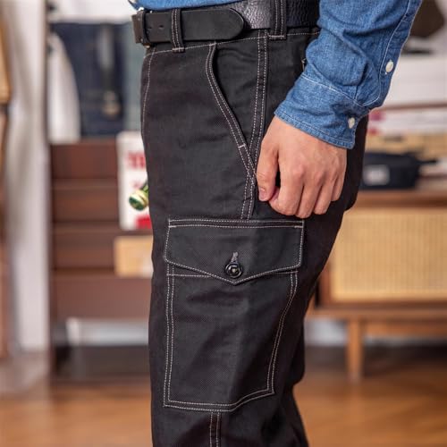 Red Tornado Aviator's Trousers Relaxed Tapered Fit4