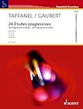 24 PROGRESSIVE STUDIES IN ALL KEYS FLUTE TRAVERSIERE