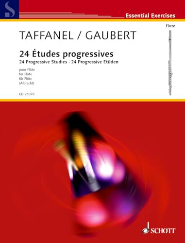 24 PROGRESSIVE STUDIES IN ALL KEYS FLUTE TRAVERSIERE