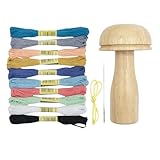 Seta De Zurcir - Herramienta De Hilos Para Parchear Setas | Kit De Zurcir Calcetinesde, Herramienta De Costura De Suéter De Calcetines Para Calcetines, Suéteres, Pantalones