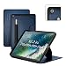 Produktbild ZUGU iPad 10.2 Hülle 2021 / 2020 / 2019, schlanke Schutzhülle für die iPad9 / iPad8 / iPad7, 8 Winkel-Ständer magnetisch, Stifthalter, Auto Sleep /Wake UP [Navy Blau]