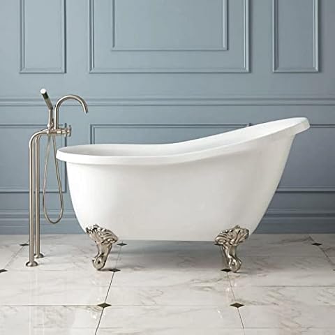 Signature Hardware 480004 61" Acrylic Clawfoot Tub Cover