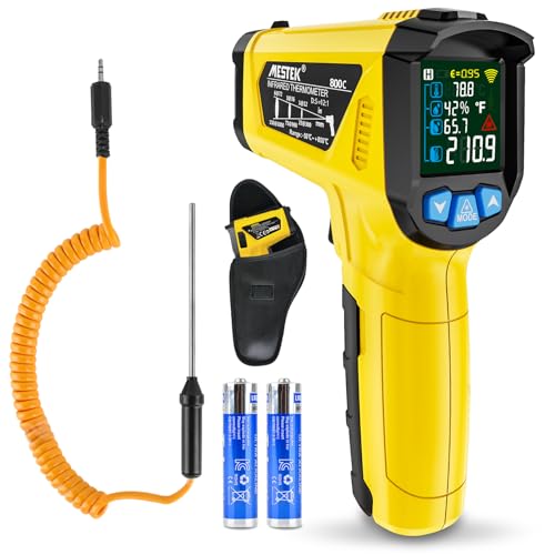MESTEK Thermomètre Infrarouge Laser