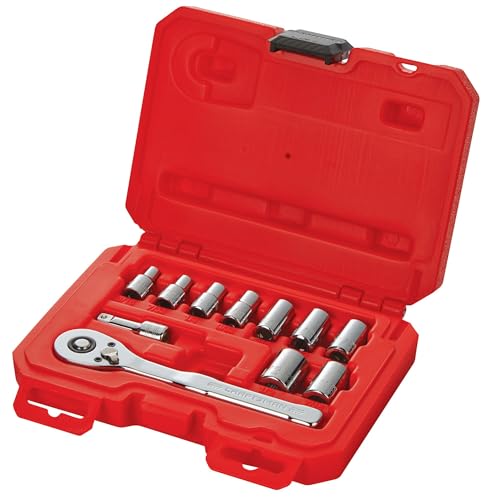 Image of CRAFTSMAN Mechanics Tool Set, SAE, 1 /4 Inch Drive, 11 Piece (CMMT34870) (Pack of 6)