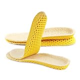 2 Pairs Wool Shoe Insoles for Cold Weather, Warm Insoles for Kids Women Men Shoes Insert for Boots,