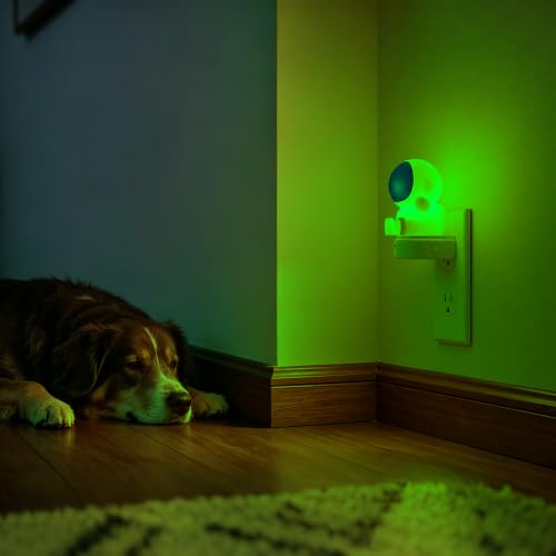 Image of DORESshop Astronaut Night Light for Kids,Plug in Dusk to Dawn Kids Bedroom