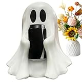 Accessoire pour boire effrayant : ce porte-gobelet Ghost Cup convient aux canettes standard. Embellissez n'importe quelle table avec un dérangeant tout en servant de décoration parfaite d'Halloween pour vos réunions saisonnières.
