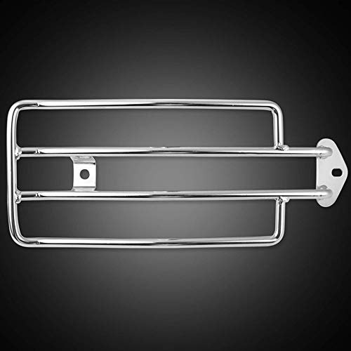 DgNeLai Motorcycle Luggage Rack Rear Fender Rack Shelf Compatible with Harley Sportster XL883 1200 2004-2015 - Thumbnail 4