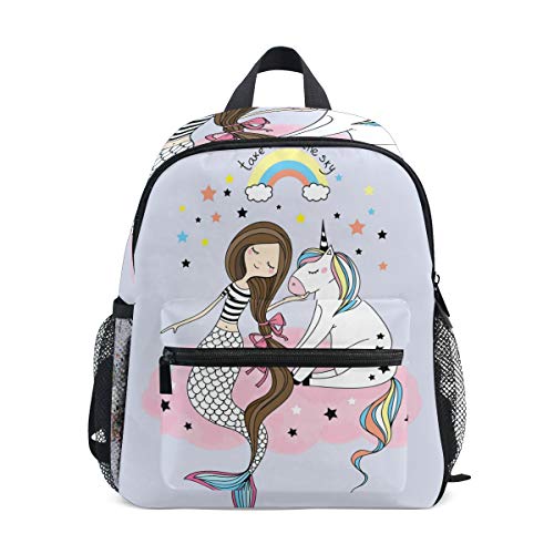 Sac à dos maternelle anti-transpirant et imperméable licorne et sirène