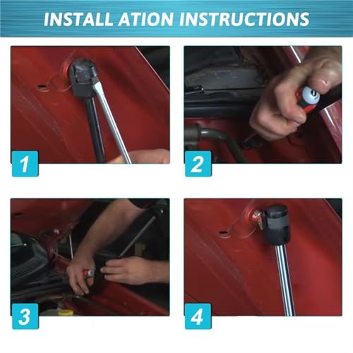 Gas shock absorber strut avant pour E87 E81 E82 E88 amortisseur de capot 2003-2012 - 5