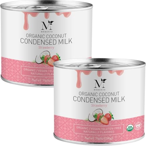 Coconut Strawberry Condensed Milk – 7.05 fl oz Cans –