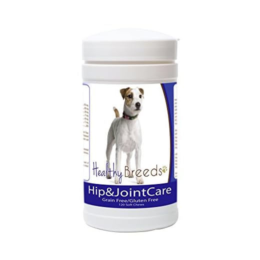 Healthy Breeds Parson Russell Terrier Hip and Joint Care 120 Count