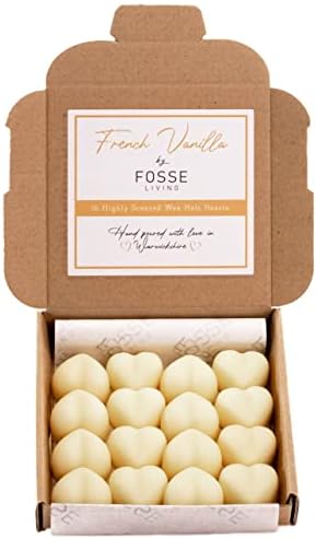 Favourites Selection Wax Melts 16 Pack | Strong Scented Heart Shaped Soy Melts | Up to 96Hr of Scent Per Box | Hand Poured in The UK | Vegan & Plastic Free Long Lasting Candle Alternative