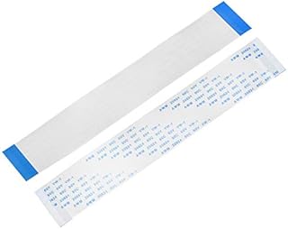 sourcing map Flexible Flat Cable, 50 Pins 0.5mm Pitch 150mm FPC FFC Flexible Ribbon Cable for LCD TV Car Audio DVD Player Laptop 5Pcs (A Type)