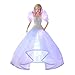 Hallmark Keepsake Tree Topper with Light 2018 Year Dated, Barbie Angel Lights