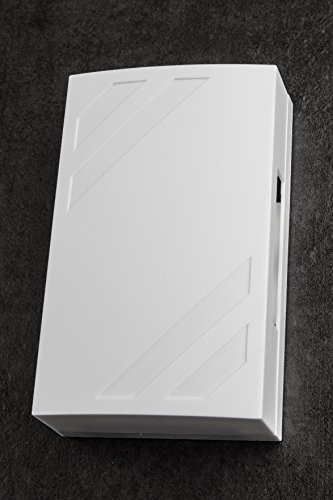 HUBER 25 Melodien Gong Klingel Elektronisch für die Haustür I Elektronische Türklingel Haus Tür I Türgong Trafo/Batteriebetrieben 84 dB(A), Doorbell 8V-12V