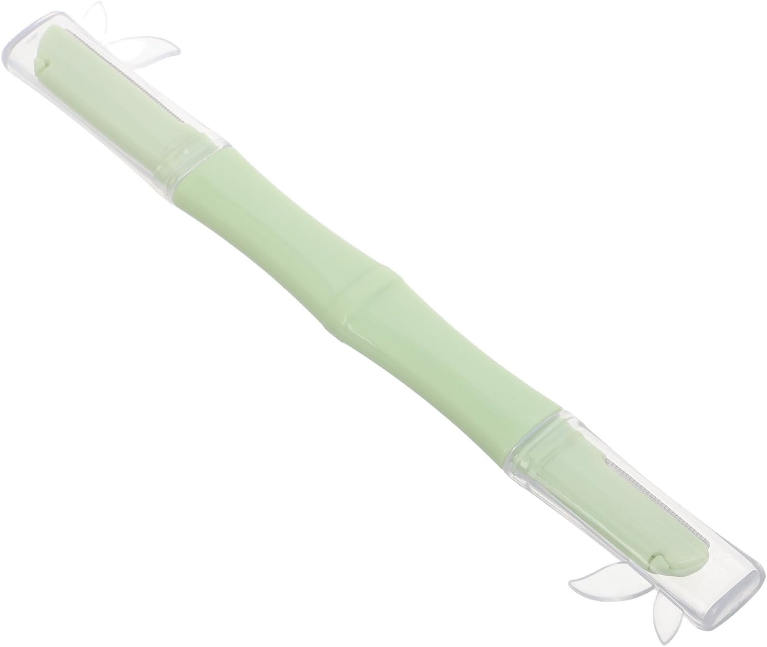 Dual Head Eyebrow Trimmer Facial Hair Removal Razor with Long and Short Blades, Portable and Simple Operation Travel-Friendly Precision Eyebrow Hair Removal Tool for Women