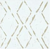 Achim Home Furnishings Retro 12 x 12 vinilo autoadhesivo - Tan Diamond - 20 azulejos/20 pies cuadrados (RTFTV60820)