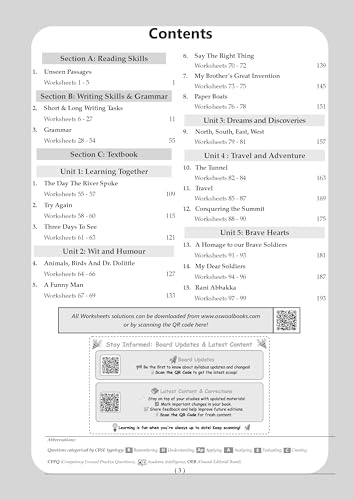 Image of Oswaal NCERT & CBSE ONE FOR ALL WORKBOOK English (Poorvi) Class 7 For 2026-27