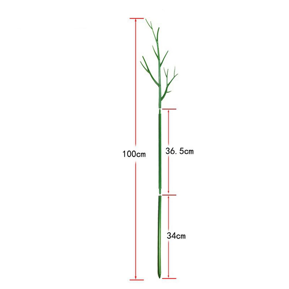 KeuLen Tuteurs for fraisiers, Monstera, Tuteurs for Jardin, Tuteurs en Plastique for tomates, Supports for Branches, 5 pièces