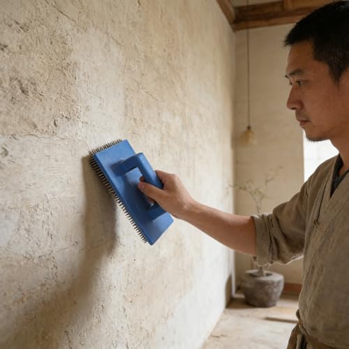 Herramienta de arte para pintar paredes con relieves y efectos visuales 7