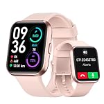 Tensky – Tensky Smartwatch Damen, 1,85'' Fitnessuhr 3ATM wasserdicht,