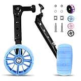 Nakazawa Bike Training Wheels for 20 inch and 12 inch Bicycles,Sturdy and Adjustable Bicycle Training Wheels for Easy Learning and Balance(blue)