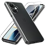 Ryphez OnePlus Nord N30 5G/CE3 Lite Case with Tempered Glass Screen Protector, Shockproof TPU Protection, Clear