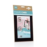 pixolo Frame Card – Passepartout mit magnetischer Rückwand, schwarz, Format 15x20 cm