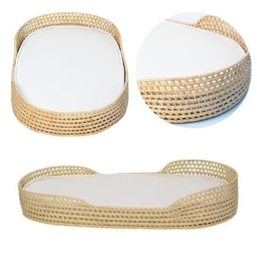 Enxoval Trocador de Fraldas em Palha Natural com Colchão Para Bebês