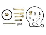 OutlawRacing OR4174 ATV Carburetor Carb Repair Rebuild Kit POLARIS OUTLAW 50 2008-2009 PREDATOR 50 2007