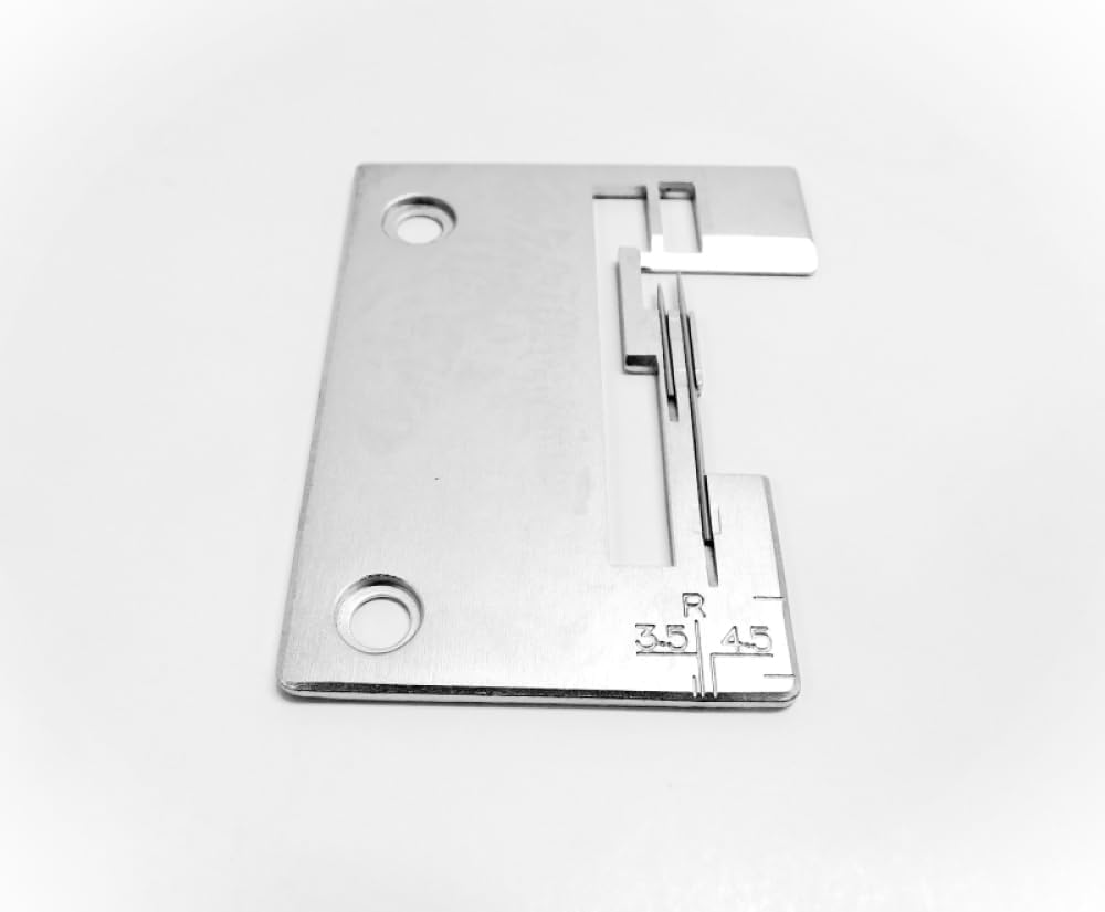 Generic New Sewing Machine Needle Throat Plate, 550443-452, Compatible with Singer Models : 14SH644 14SH654 14SH764+, Chrome