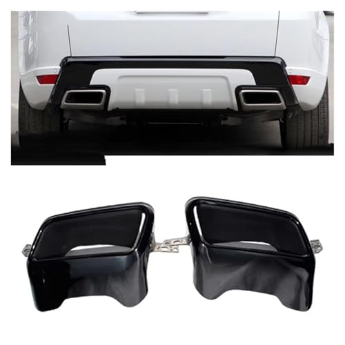 Embout d'échappement rectangulaire noir : corrigez l'arrière de votre Range Rover - 2