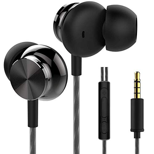 AeapYar Earphone/Headphones, Earbuds HD Sound Bass Earphones,Premium in-Ear Wired Earphones with Remote