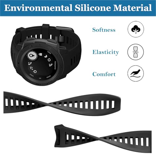 Bracelets Instinct souples anti-irritation pour remplacer votre fixation
