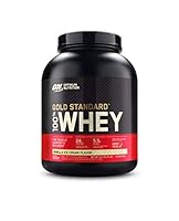 OPTIMUM NUTRITION Gold Standard 100% Whey Protein Powder, Vanilla Ice Cream, 2.27kg - [2024/2025 plastic neck band packaging may vary]
