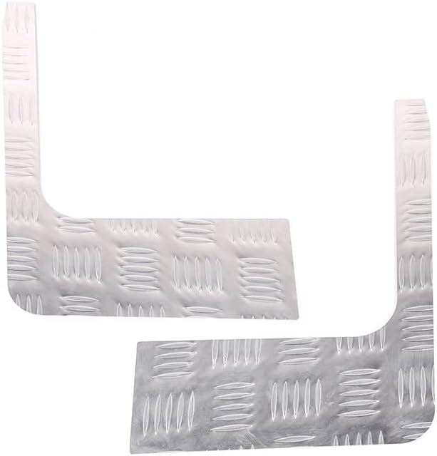 PIUGILH Fit for Hummer H2 2003-2009 Rear Bumper Corner Bezel Cover Trim Molding,Outer Bumper Protector Guard Sill Plate Cover