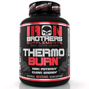 Iron Brothers Supplements Fat Burner – Hardcore Weight Loss Pills for Women & Men | Appetite Suppressant, Thermogenic Belly Fat Burner, Metabolism Booster | Weight Loss Supplement for Rapid Results
