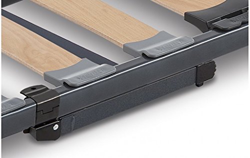 Flex Juego Patas Inferior Nido Somier Gris Metal 90