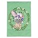 Easter Bunny Green Garden Yard Flag (Pole Not Included)
