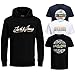 Produktbild JACK & JONES " 2er / 3er Pack Größe S Kapuzenpullover T-Shirt Hoodie Sweat Herren Male Teenager Kinder Small (S, Paket 1)