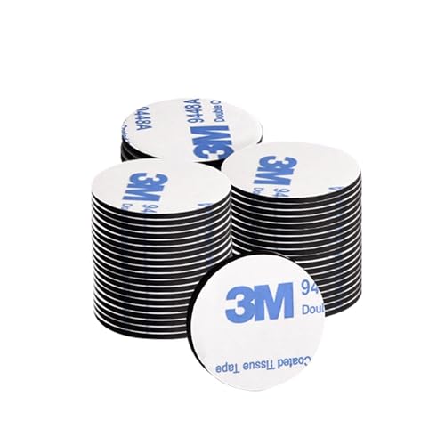BEK-FIX® Double Sided Sticky Pads Foam Adhesive Mounting Pad Arts Craft DIY Dashcam Round Qty 10