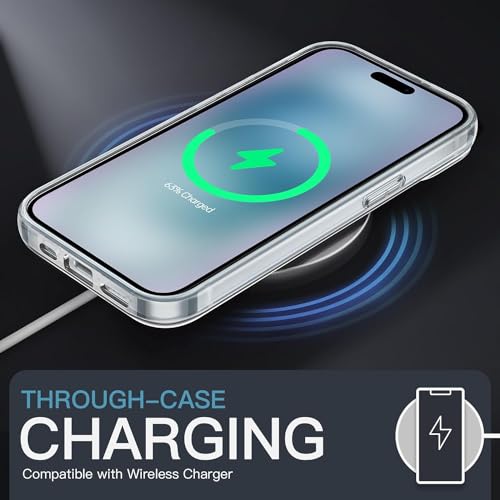 Image of Amozo for iPhone 15 Back Case Cover | Ultra Hybrid Transparent Camera and Drop Protection Back Case Cover for iPhone 15 - (Polycarbonate|Clear)